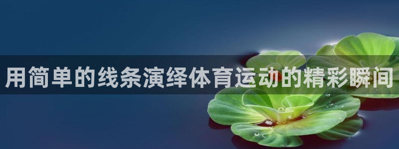 三亿体育网：用简单的线条演绎体育运动的精彩瞬间